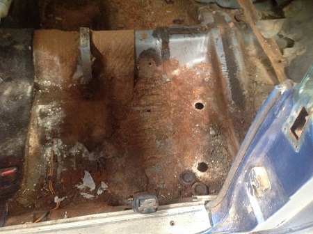 70 Charger - Front Floor Pan