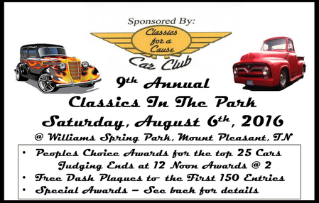 Classics for a Cause - 2016 Small